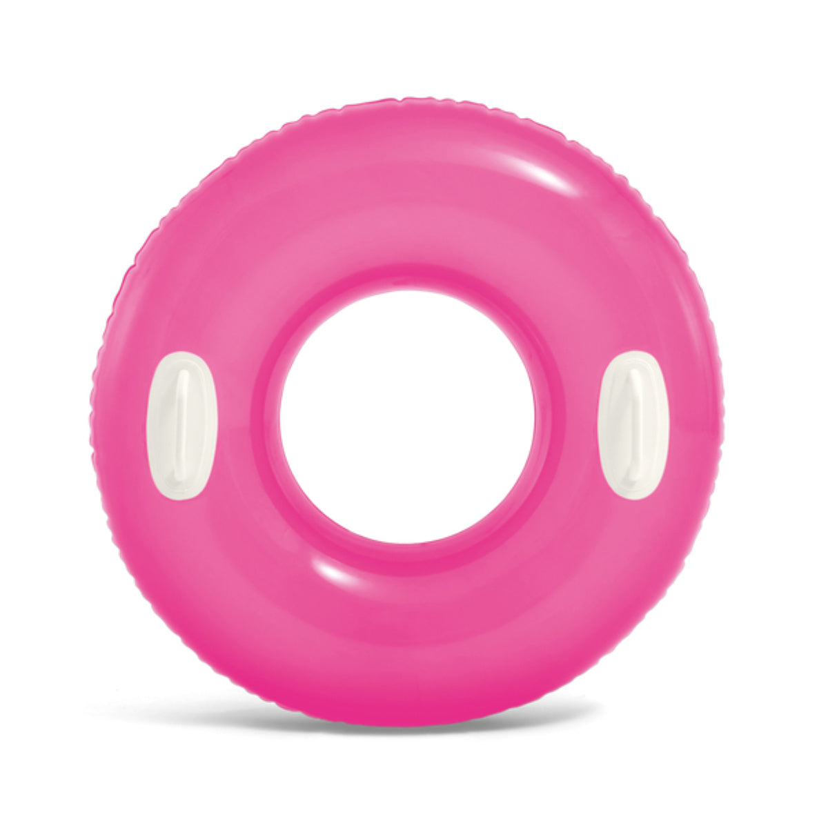 Flotador Inflable Anillo con Asas INTEX Colores Neón, 76cm