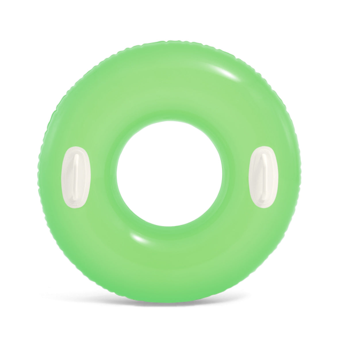 Flotador Inflable Anillo con Asas INTEX Colores Neón, 76cm