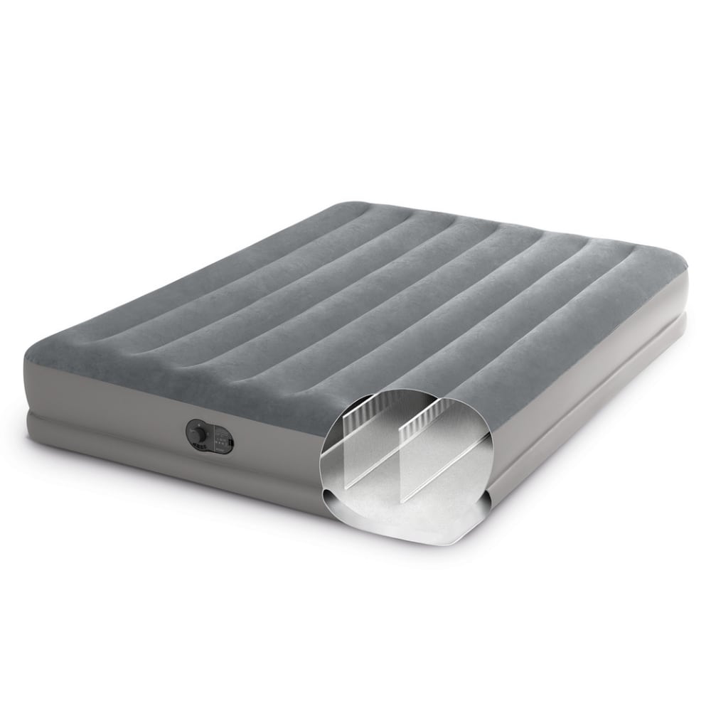 Colchón Inflable Eléctrico USB INTEX 2 Plazas 152x203x30 Cm Prestige Mid-Rise