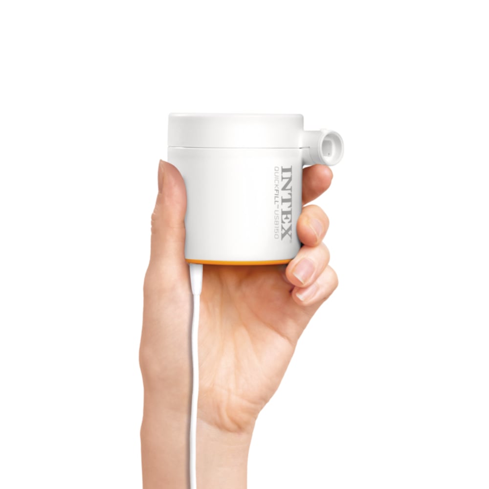 Inflador Eléctrico INTEX USB QuickFill 150 Lts/Min