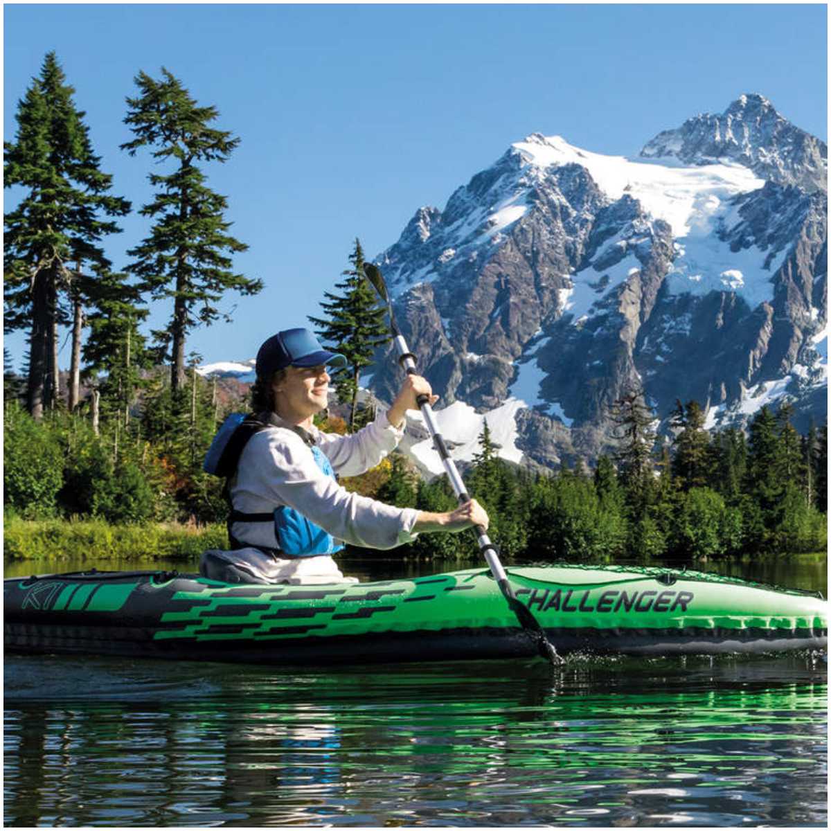 Kayak Inflable INTEX Challenger K1 para 1 Persona