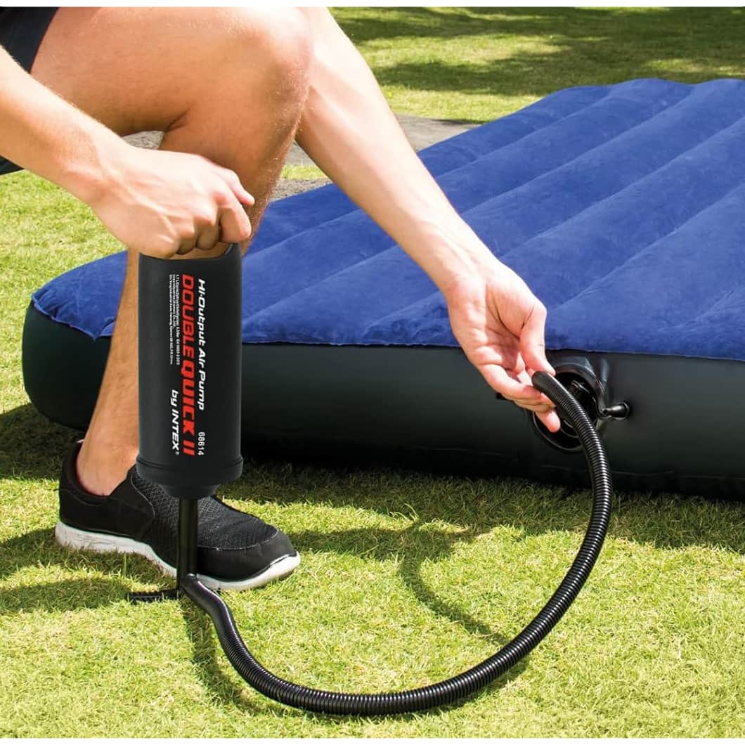 Inflador Manual Doble Velocidad INTEX Double Quick II 36 cm
