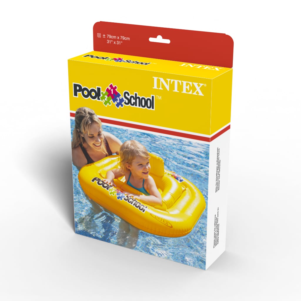 Flotador Inflable para Bebé INTEX Cuadrado, 1-2 Años