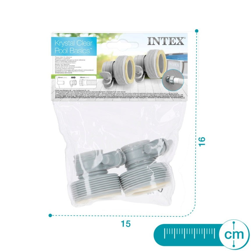 Pack Adaptadores B de 38 mm A 32 mm INTEX
