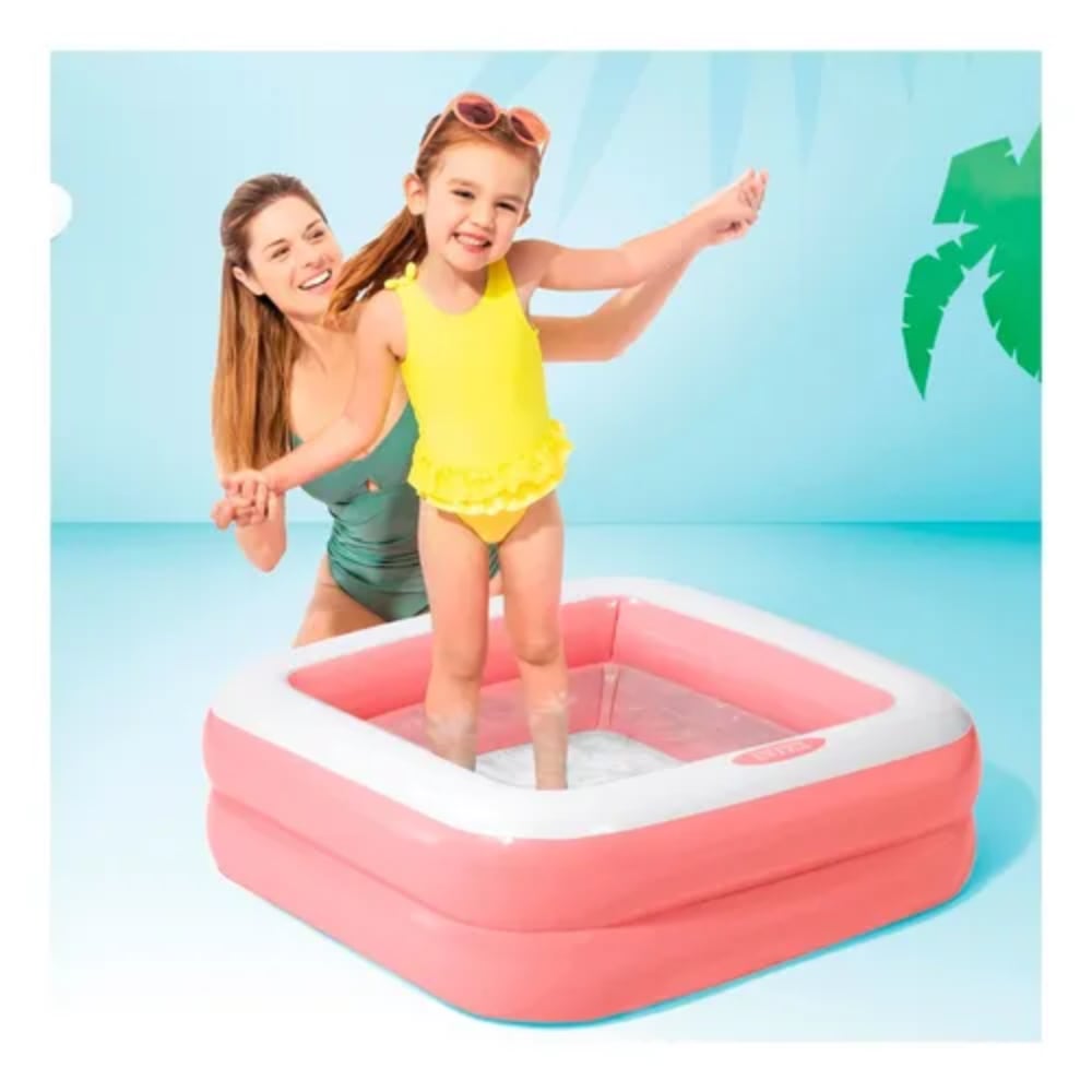 Piscina Inflable para Bebé INTEX 85cm x 85cm x 23cm 57 L