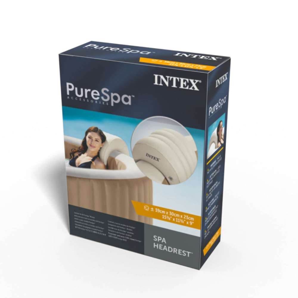 Almohada Inflable INTEX para Spa, 39 X 30 X 23 cm