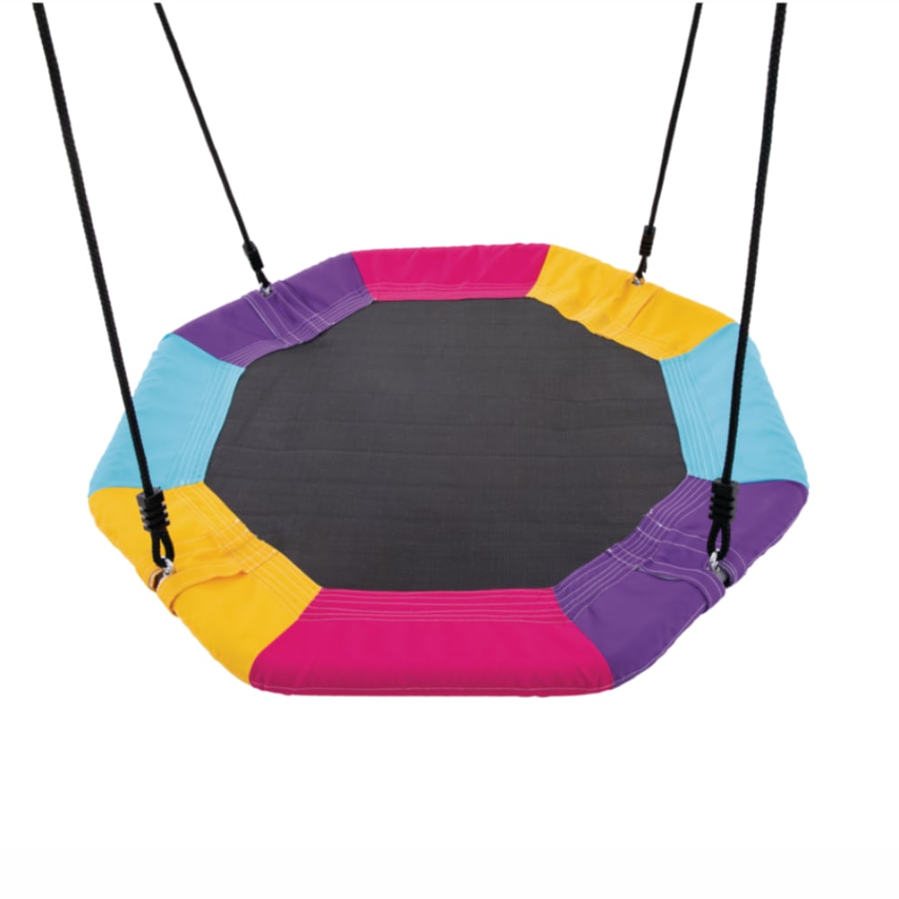 Columpio de Jardín con Nido Octogonal INTEX Acero, 201 x 235 x 200 cm