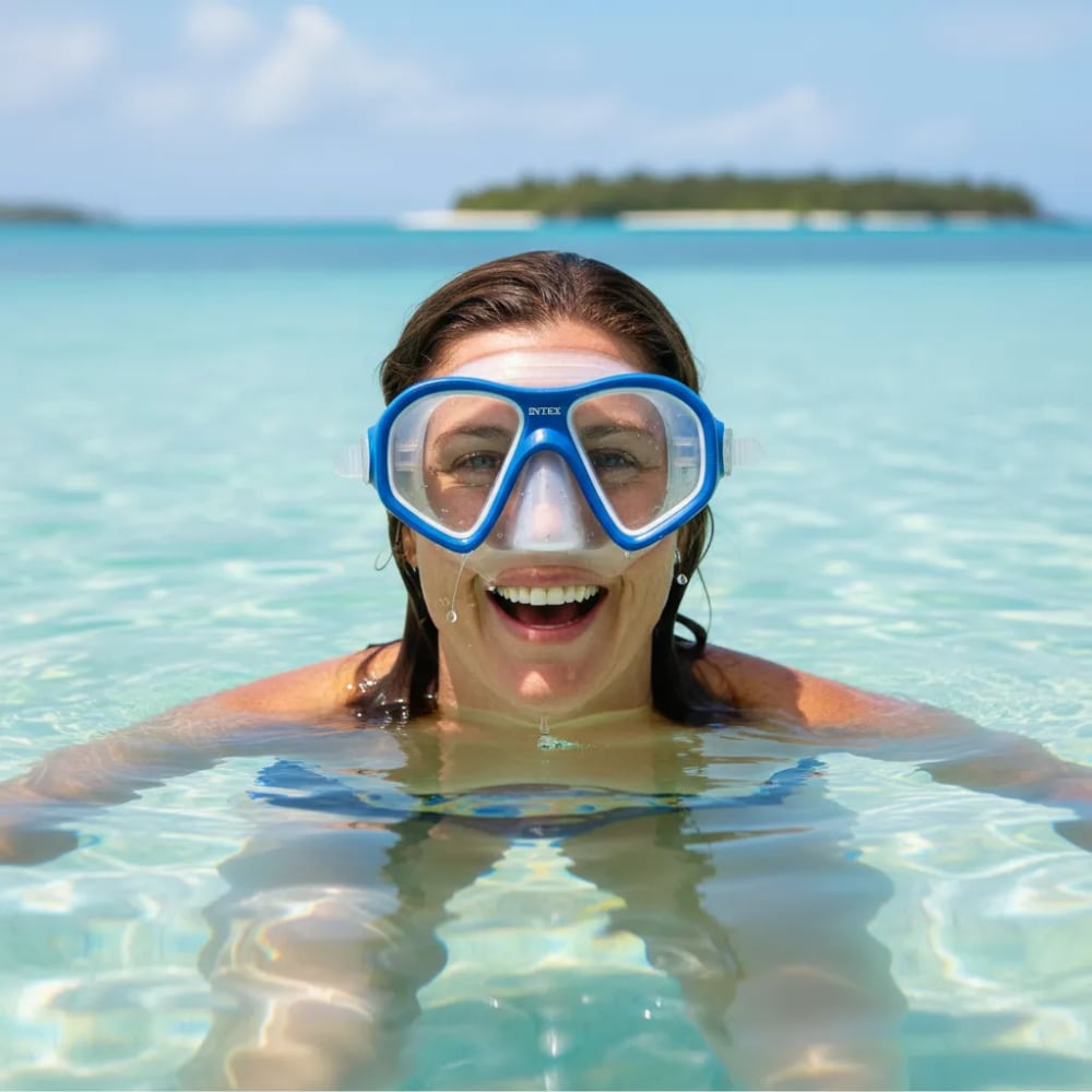 Máscara de Buceo Adult INTEX Reef Rider 14 Años+