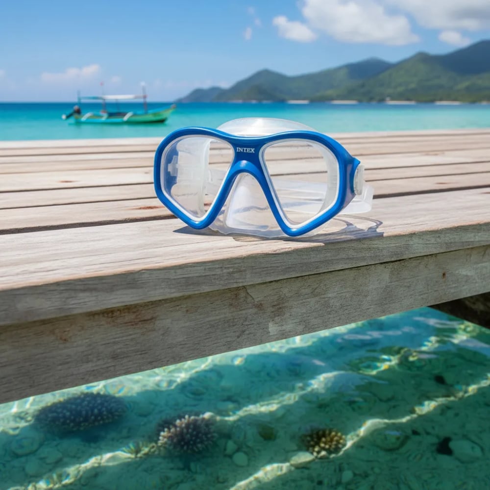 Máscara de Buceo Adult INTEX Reef Rider 14 Años+