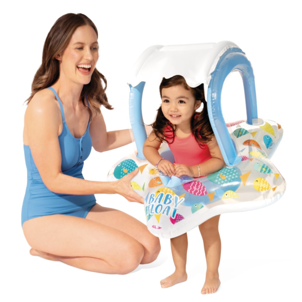 Flotador Inflable INTEX con Asiento para Bebés, 1-2 Años