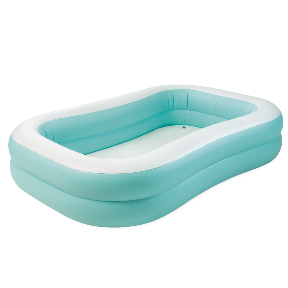 Piscina Inflable Rectangular Familiar INTEX Aqua Swim Center, 229 x 152 x 48 cm, 770L