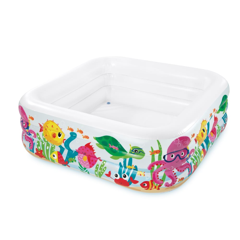 Piscina Inflable INTEX Sea Aquarium 159 x 159 x 50 cm, 340L