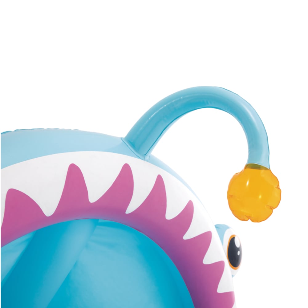 Piscina Infantil INTEX con Parasol Angler Fish Baby Pool 1 - 3 Años