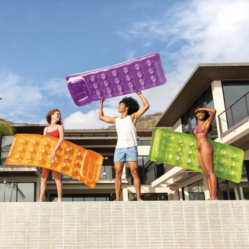 Colchoneta Inflable INTEX 18-Pocket Fashion Mat