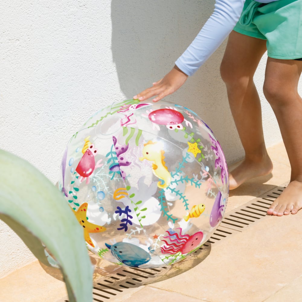 Pelota Inflable de Playa INTEX Lively Print 51 cm Surtida