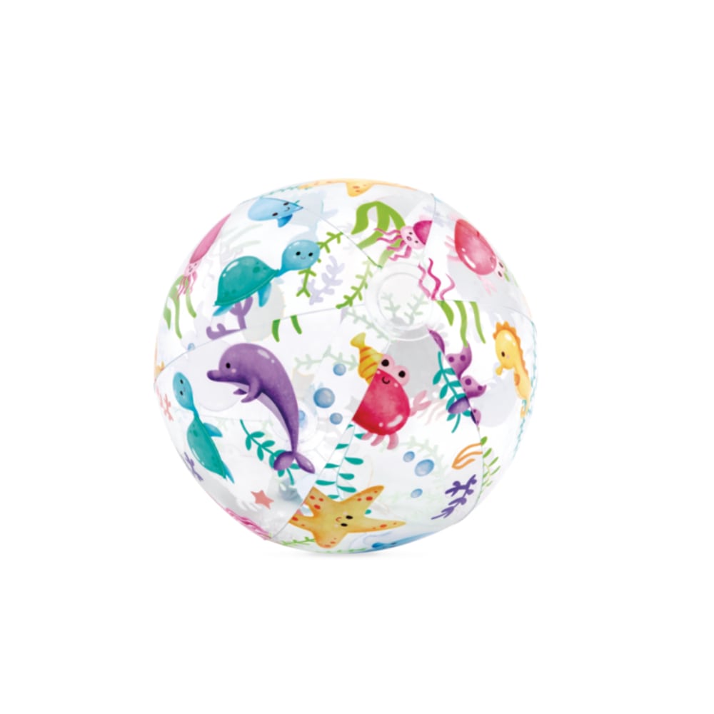Pelota Inflable de Playa INTEX Lively Print 51 cm Surtida