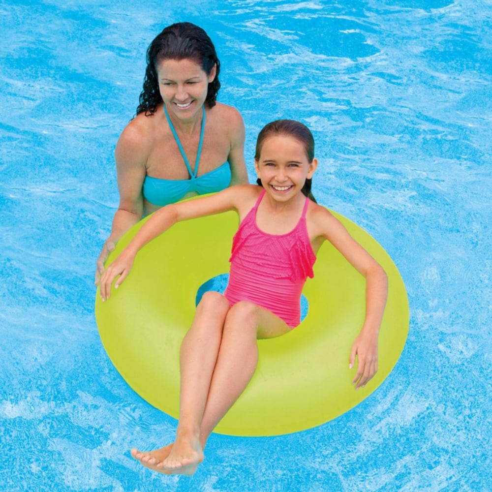 Flotador Anillo Inflable INTEX Neón 91 cm