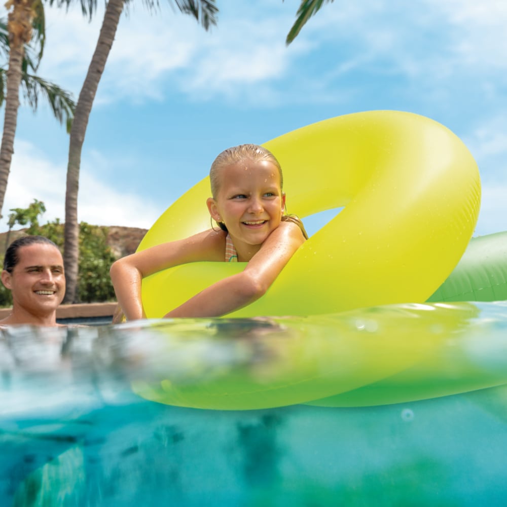 Flotador Anillo Inflable INTEX Neón 91 cm
