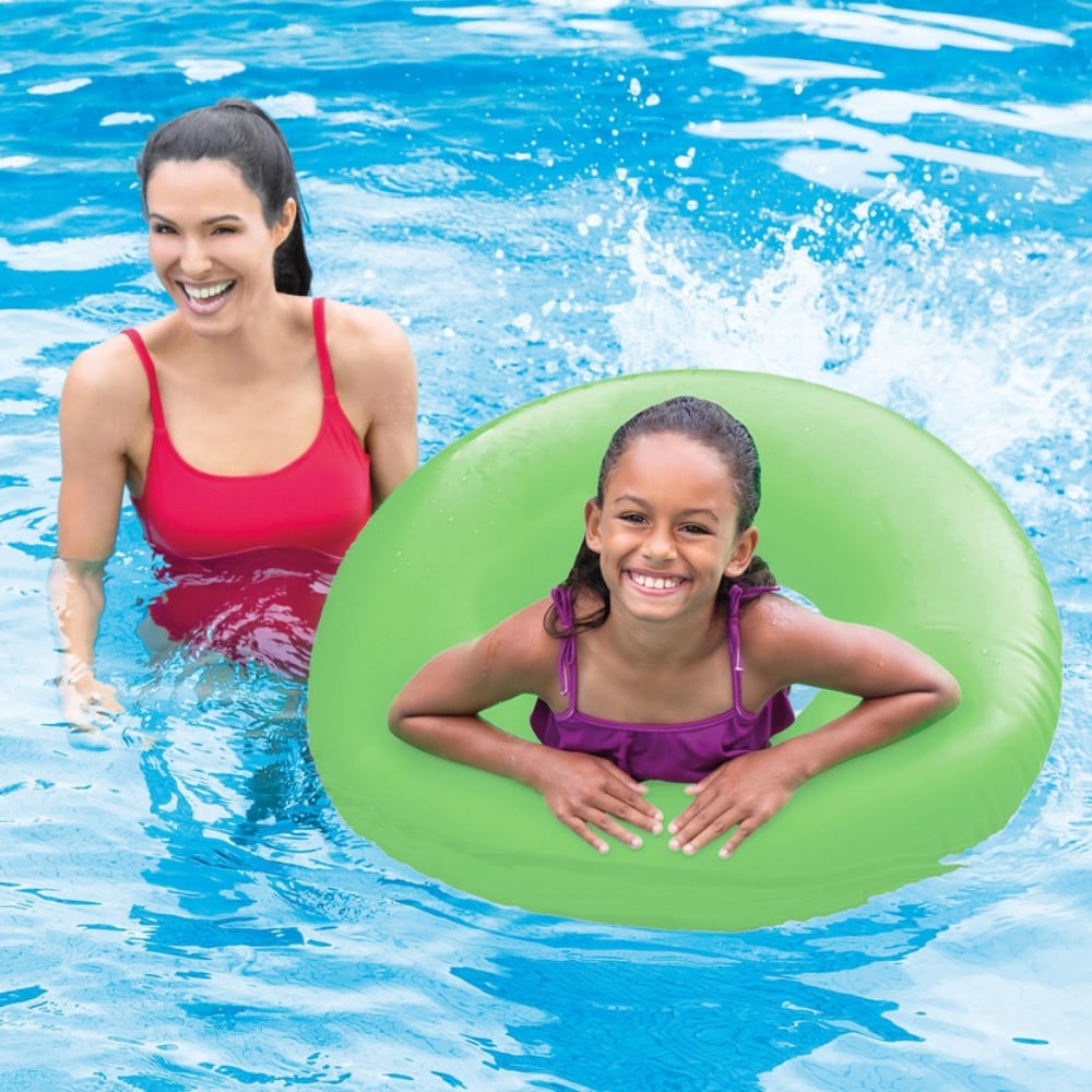 Flotador Anillo Inflable INTEX Neón 91 cm