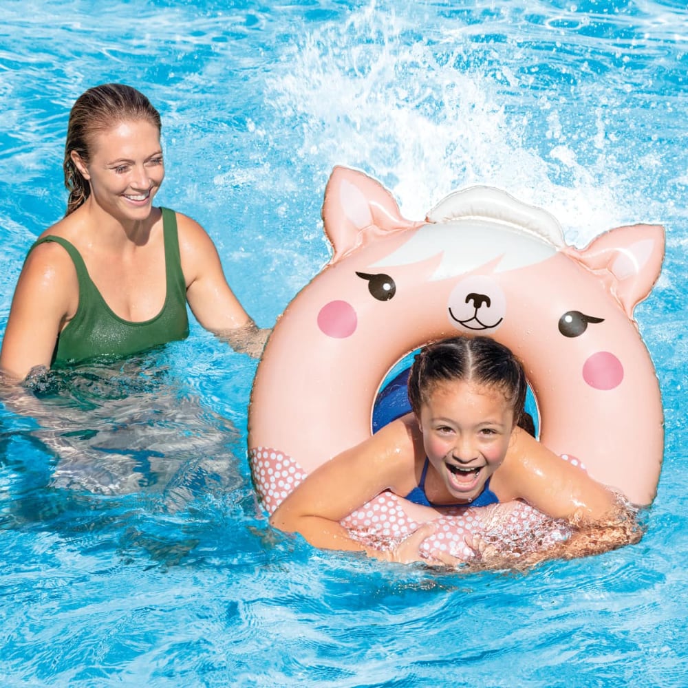 Flotador Inflable Anillo INTEX Cute Animal 76 cm