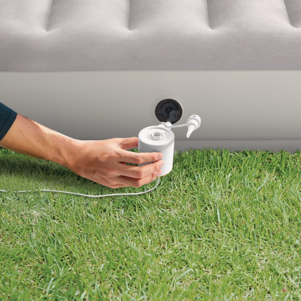 Colchón Inflable INTEX 2 Plazas Prestige Mid-Rise con Inflador USB