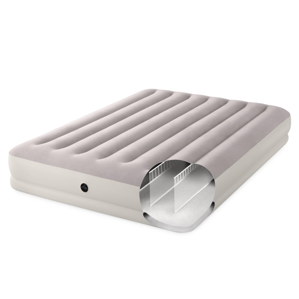 Colchón Inflable INTEX 2 Plazas Prestige Mid-Rise con Inflador USB