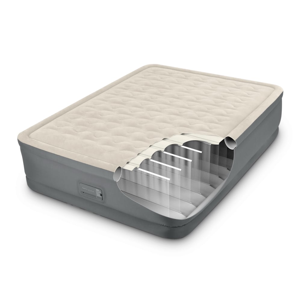 Colchón Inflable Eléctrico INTEX 2 Plazas PremAire II Elevated 152x203x46 cm