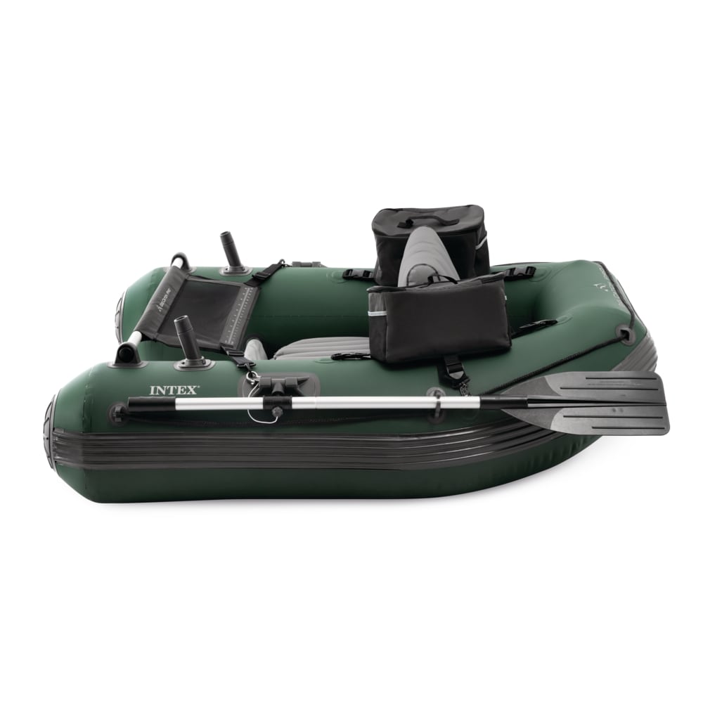 Bote de Pesca Inflable INTEX Big Catch Pro con Remos e Inflador Incluidos