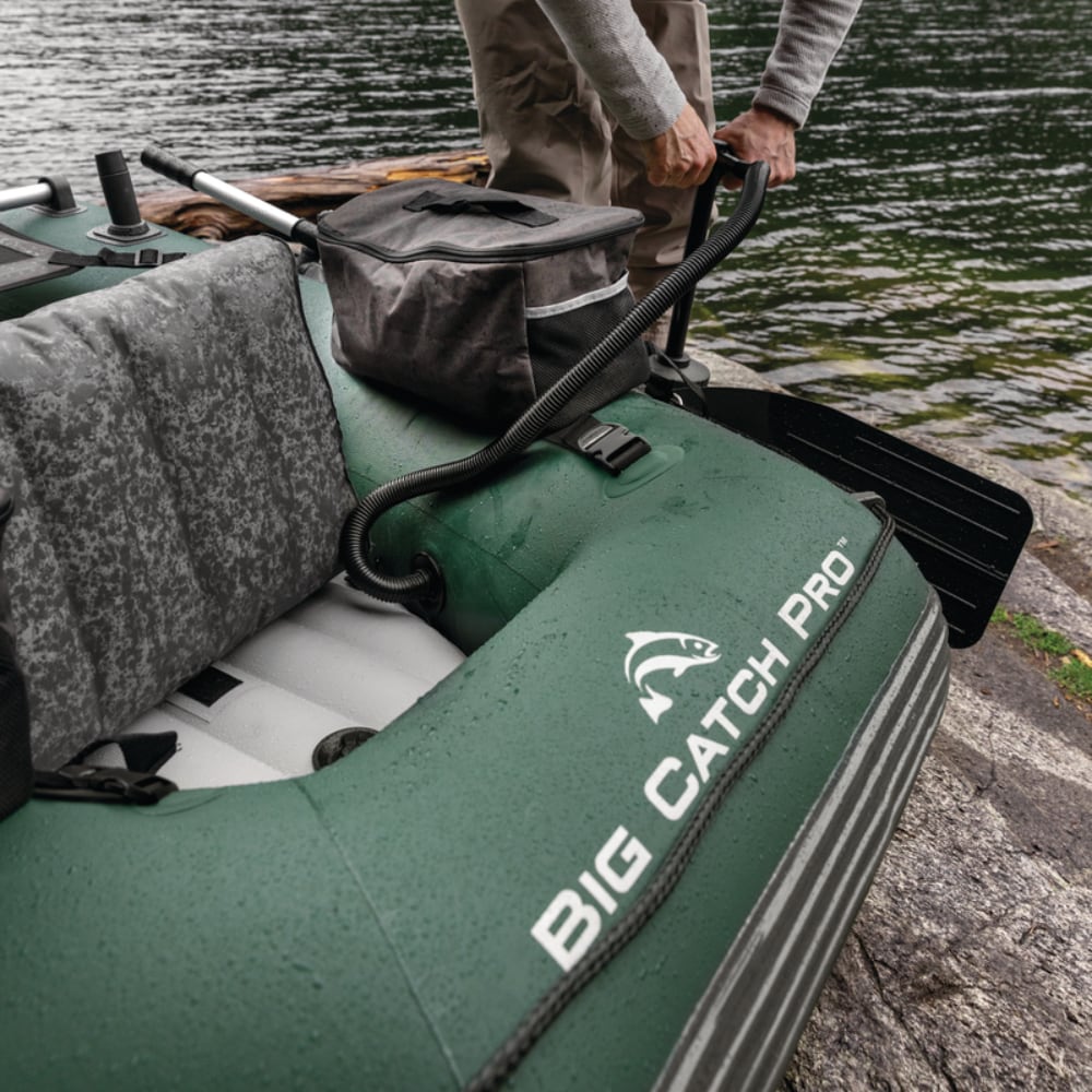 Bote de Pesca Inflable INTEX Big Catch Pro con Remos e Inflador Incluidos