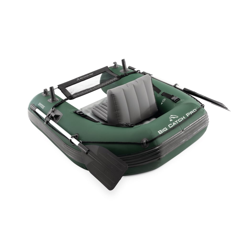 Bote de Pesca Inflable INTEX Big Catch Pro con Remos e Inflador Incluidos