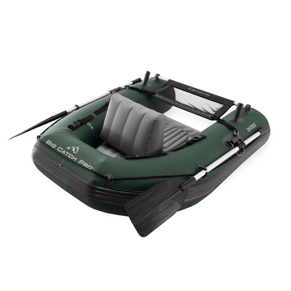 Bote de Pesca Inflable INTEX Big Catch Pro con Remos e Inflador Incluidos