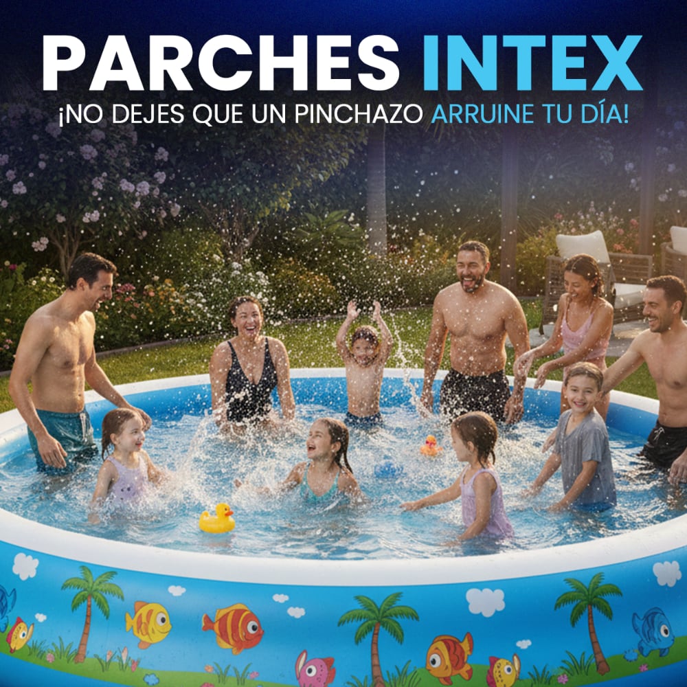 Kit Parches de Reparación INTEX 6 un.