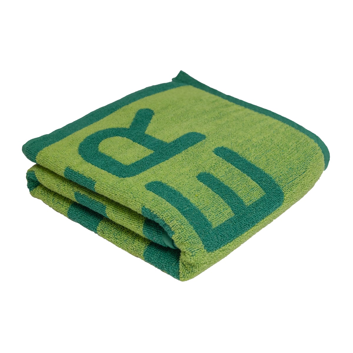 Toalla de Playa Stripes SUMMER FUN 90x180 cm Verde