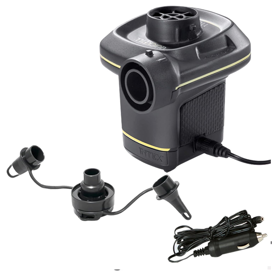Inflador Eléctrico INTEX Quick Fill con Adaptador de Auto