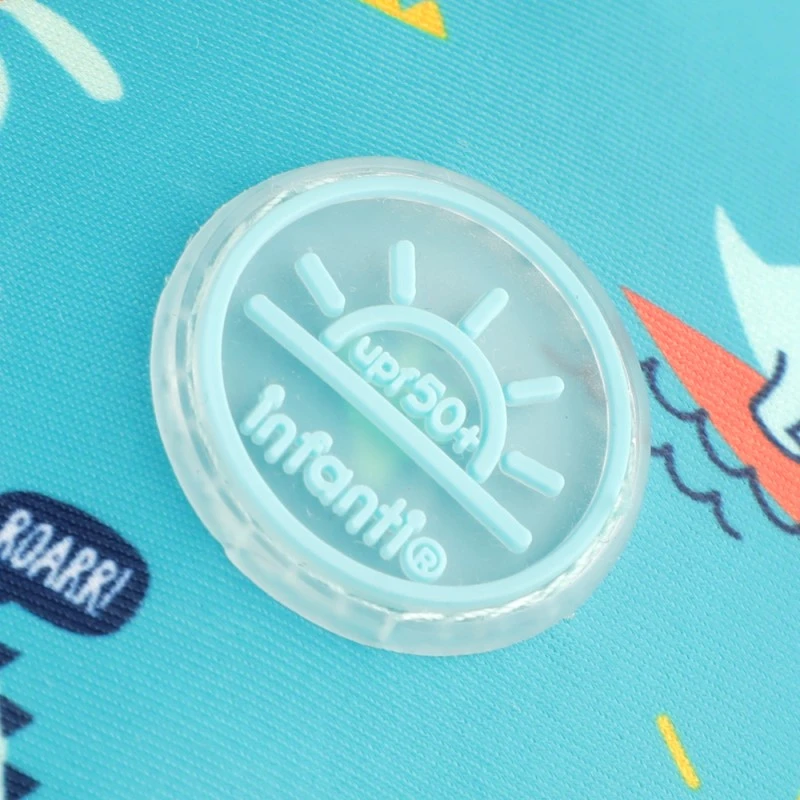 Gorro Playa para Bebé INFANTI UPF 50+ Talla S 6-12 Meses, Verde