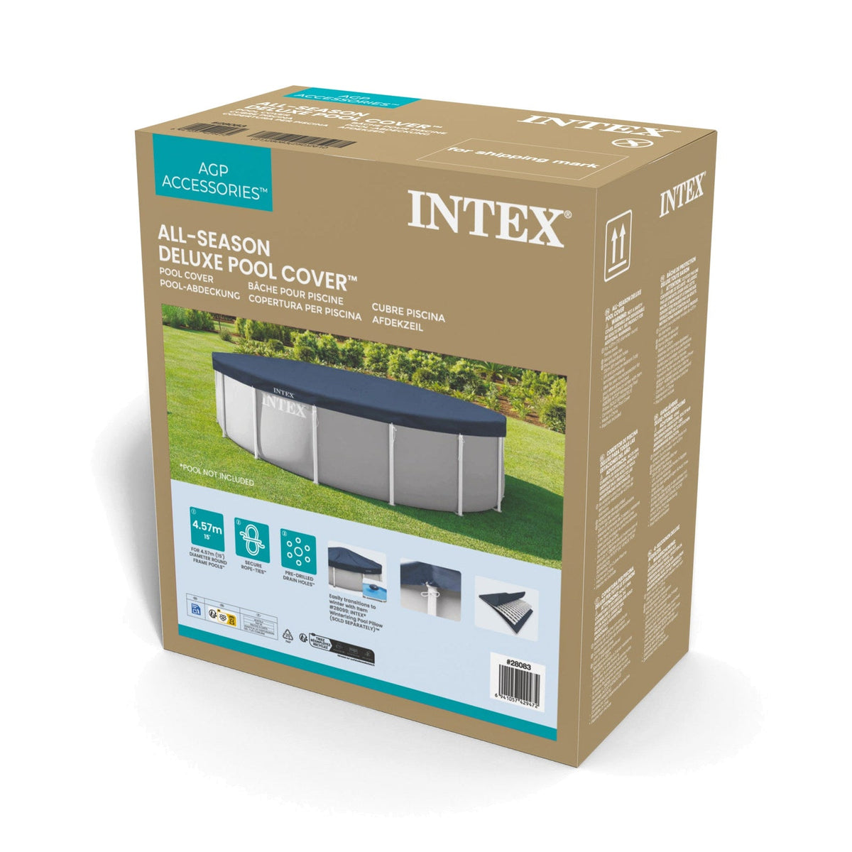 Cobertor All-Season INTEX para Piscina Redonda 457 cm - caja
