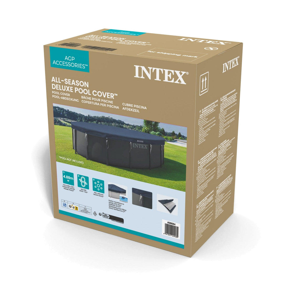 Cobertor All-Season INTEX para Piscina Redonda 488 cm - caja