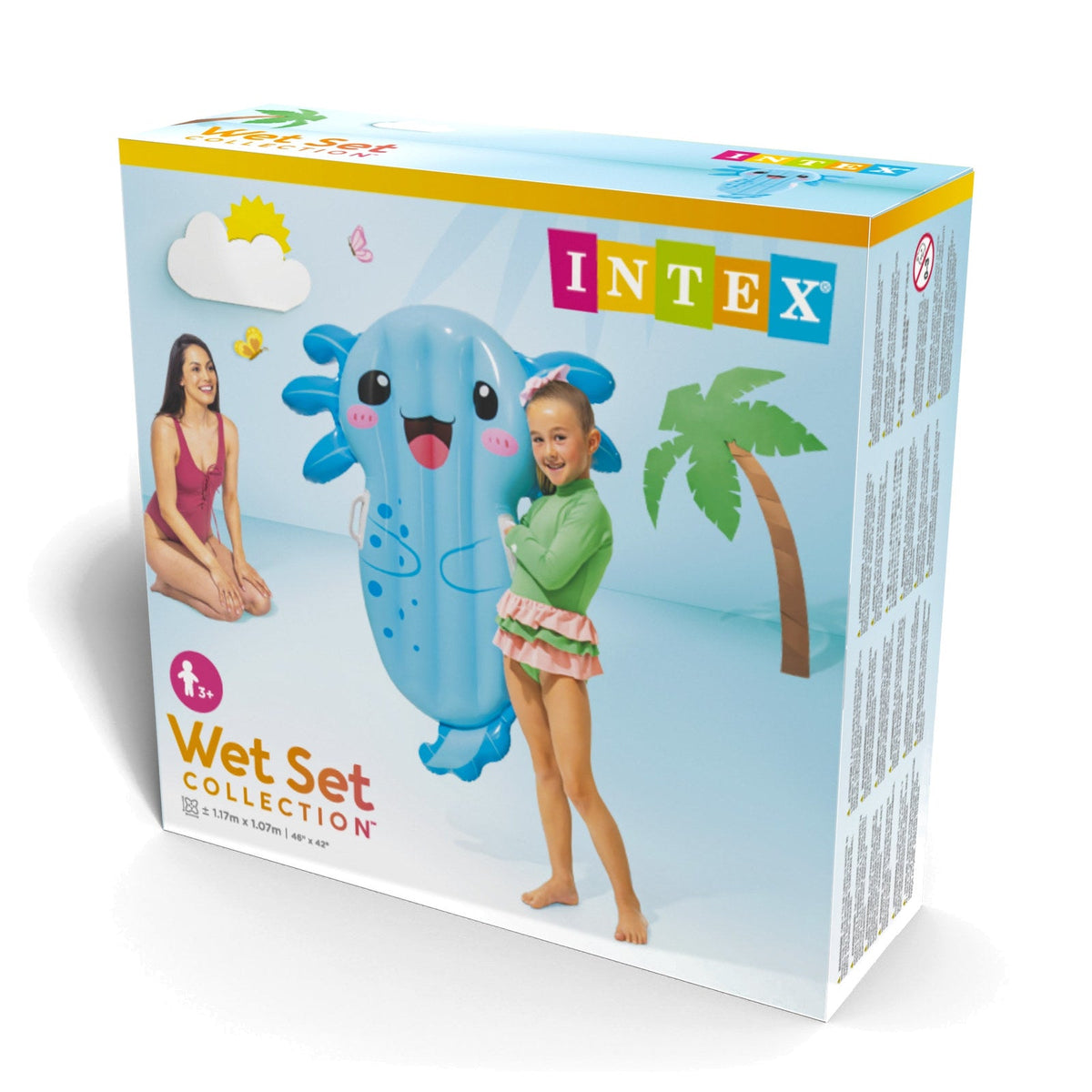 Flotador Inflable INTEX Ajolote 94 x 109 cm - caja 8