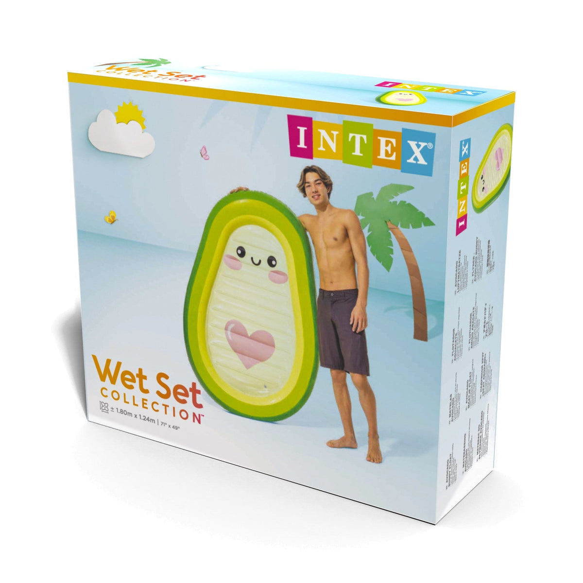 Colchoneta Inflable INTEX Palta Buddy 165 x 114 cm - caja 8