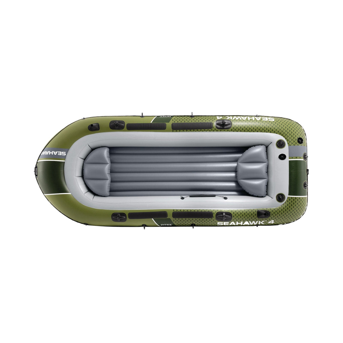 Bote Inflable INTEX Seahawk 4 con Remos y Bomba 351 x 145 x 48 cm
