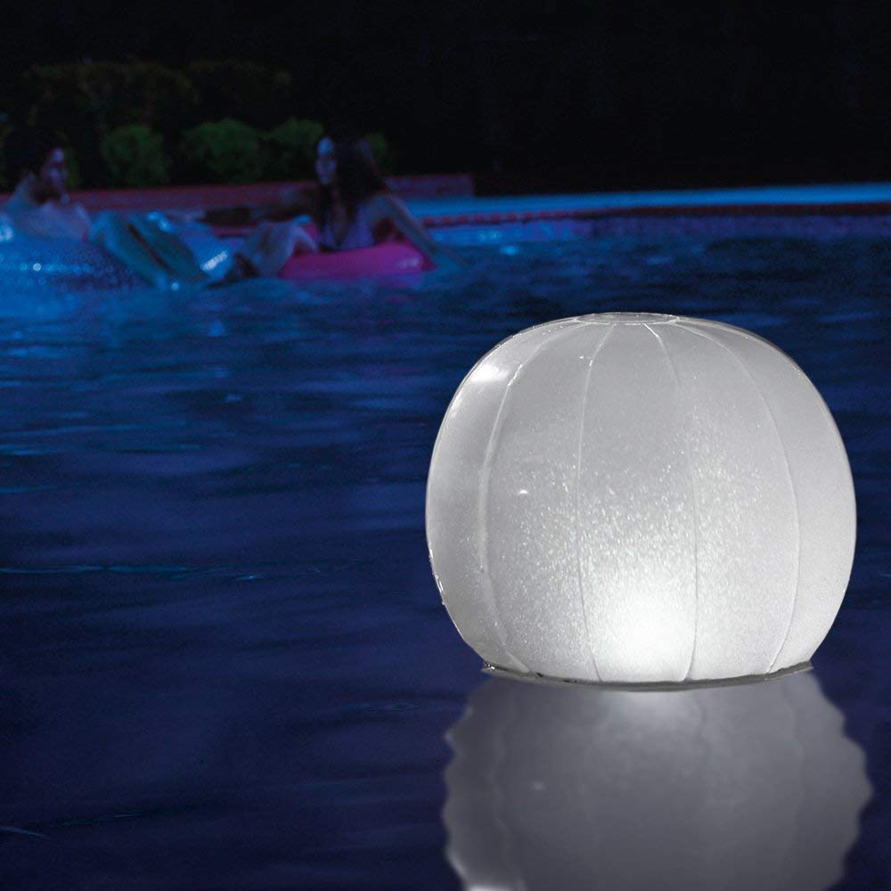 Lámpara Led Flotante Para Piscinas & Forma De Bola INTEX