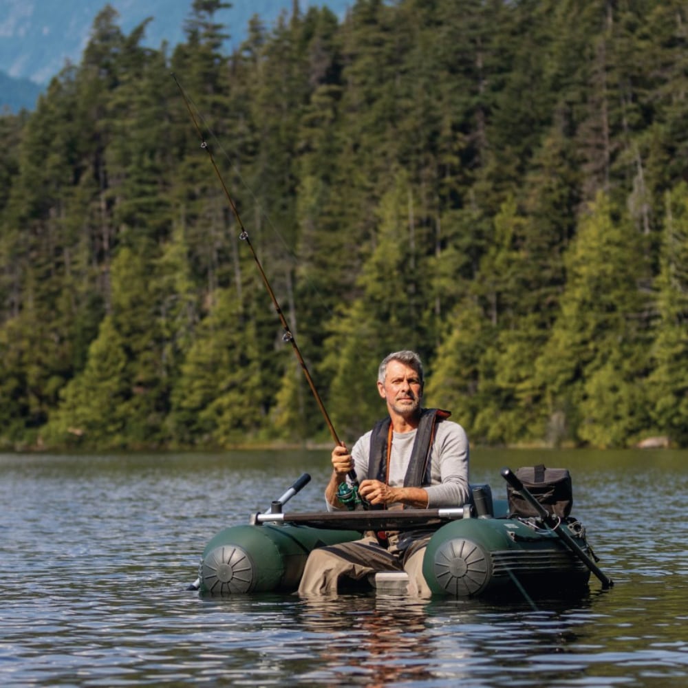 Bote de Pesca Inflable INTEX Big Catch Pro con Remos e Inflador Incluidos