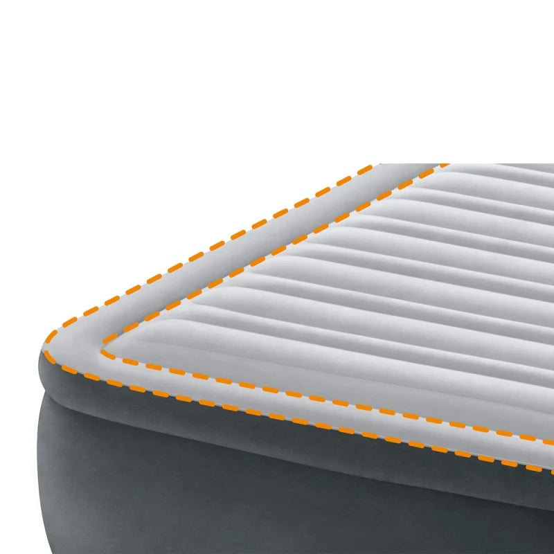 Colchón Inflable Eléctrico INTEX 2 Plazas Queen Comfort Plush