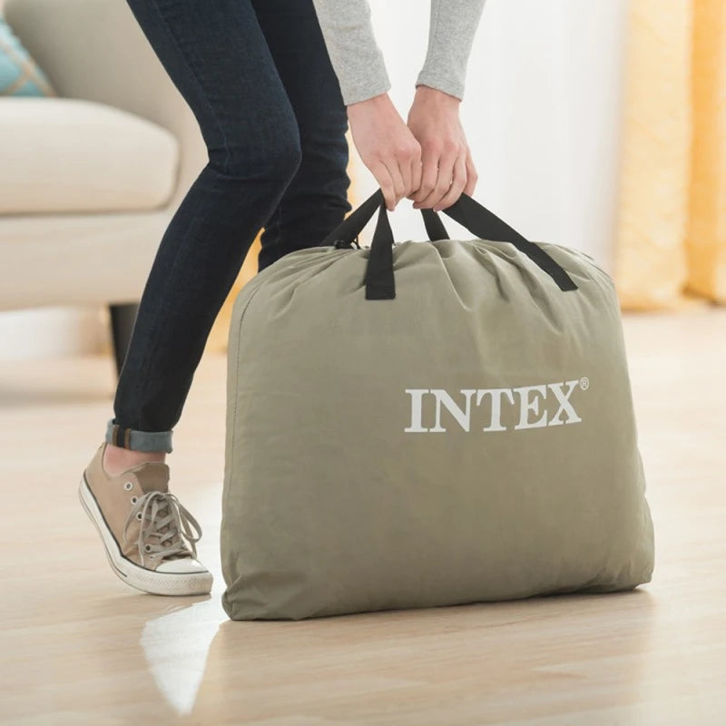 Colchón Inflable Eléctrico INTEX 2 Plazas Queen Comfort Plush