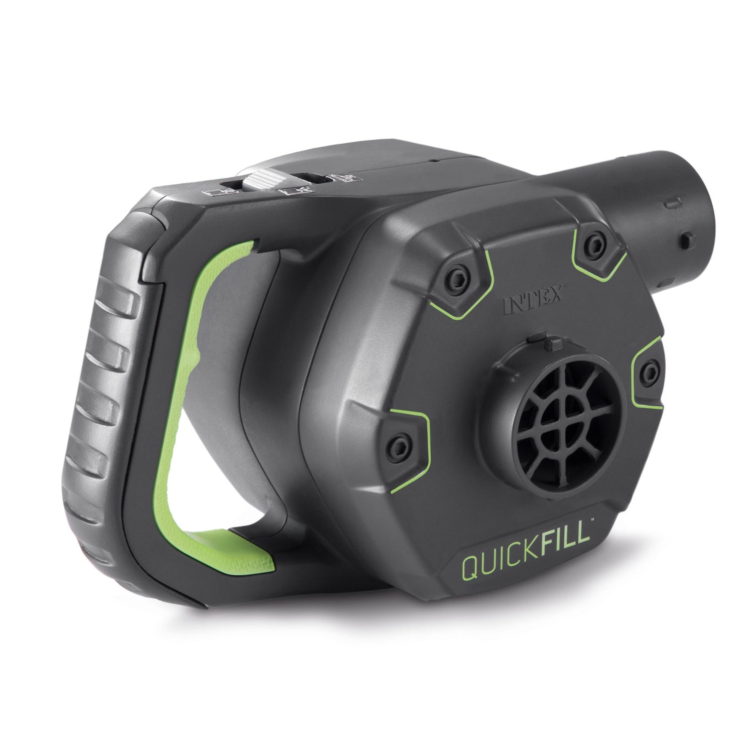 Inflador Eléctrico Portátil INTEX Quick-Fill 220-240v con Adaptadores