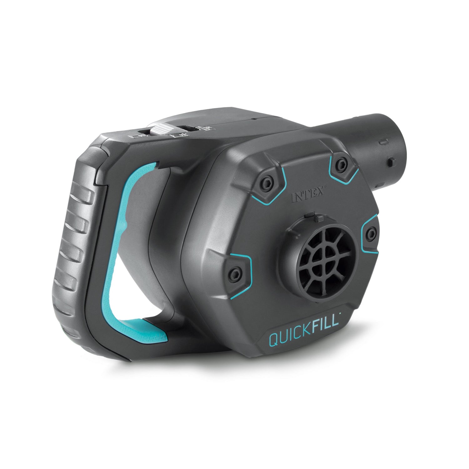 Inflador Eléctrico INTEX Quick-Fill 220-240v Invertible con Manguera