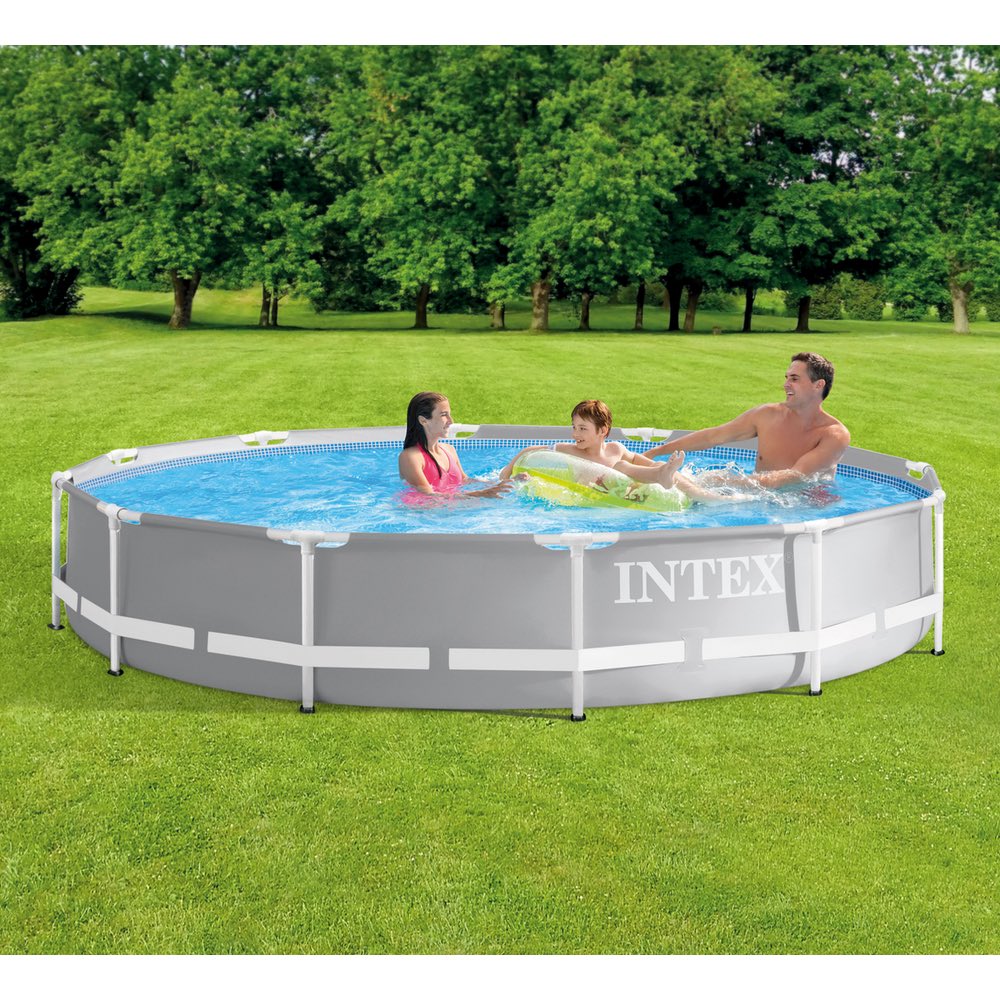 Piscina Estructural Redonda Intex Prism Frame, 366 x 76 cm, 6.502 Litros