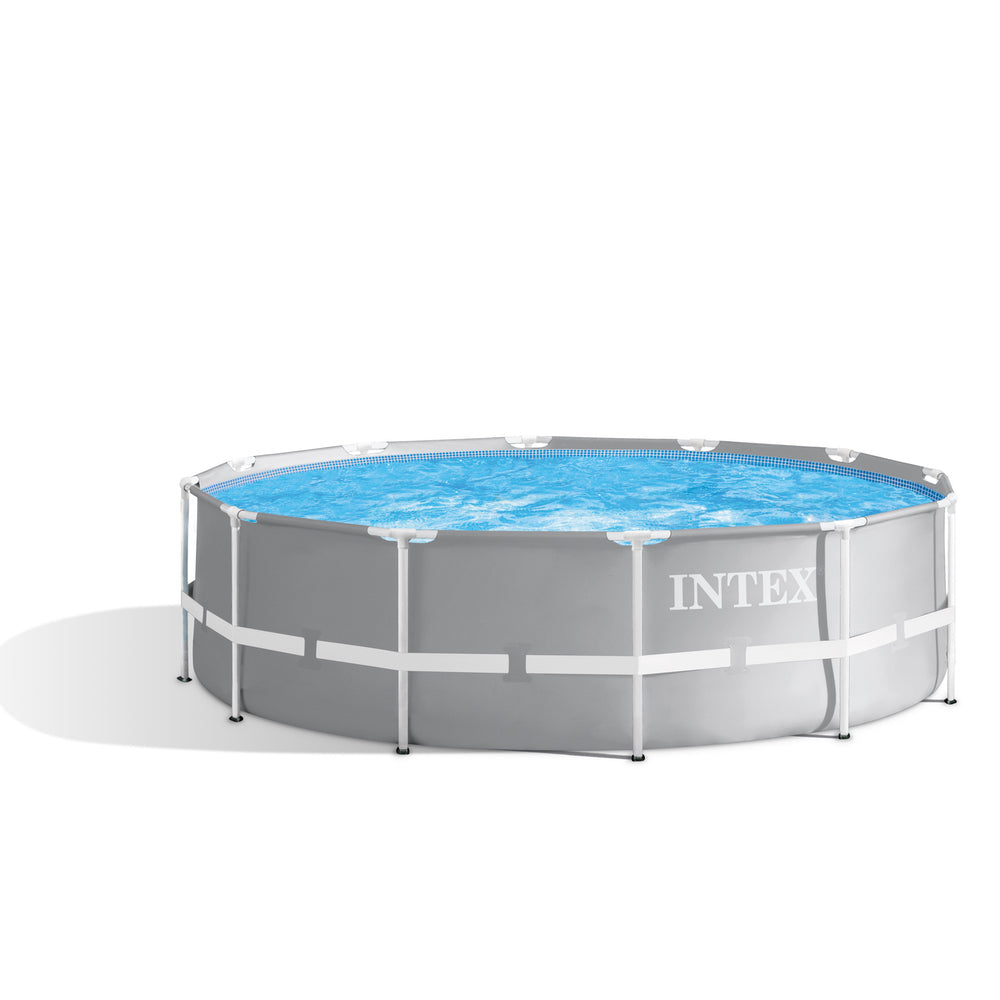 Piscina Estructural Redonda Prism Frame INTEX 366 x 99 cm, 8,592L, con Bomba