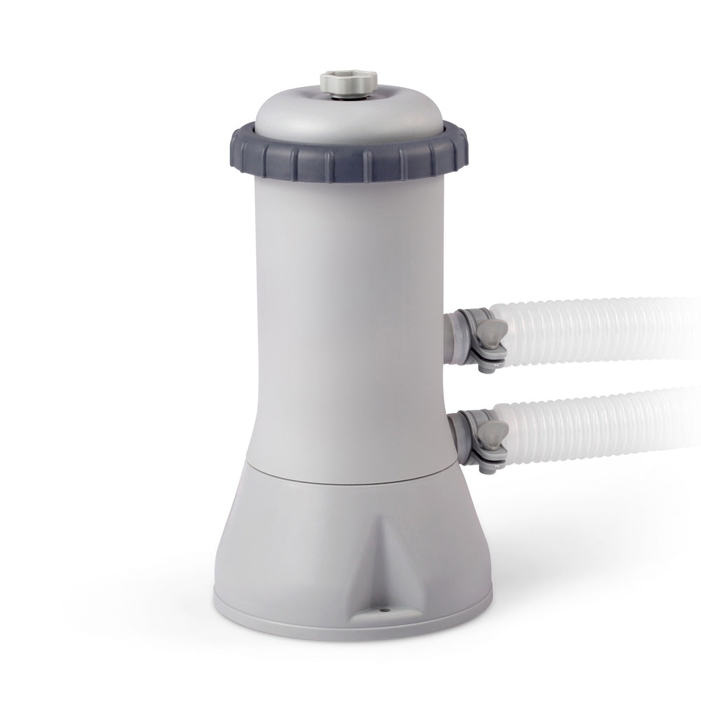 Piscina Estructural Redonda INTEX Prism Frame 427 x 107 cm, 12.706L. Con Bomba, Escalera y Cobertor