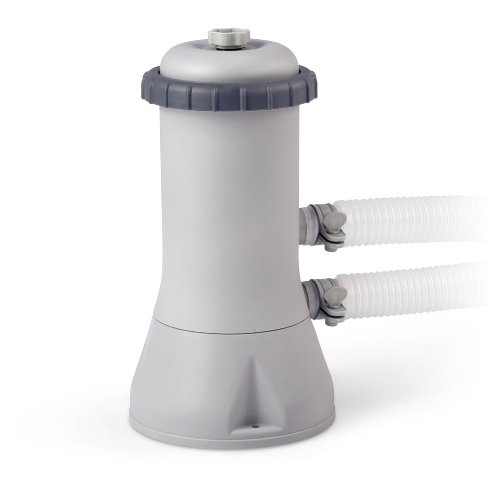 Piscina Estructural Redonda INTEX Prism Frame 457m x 122m, 16.805L, con Bomba, Escalera y Cobertor